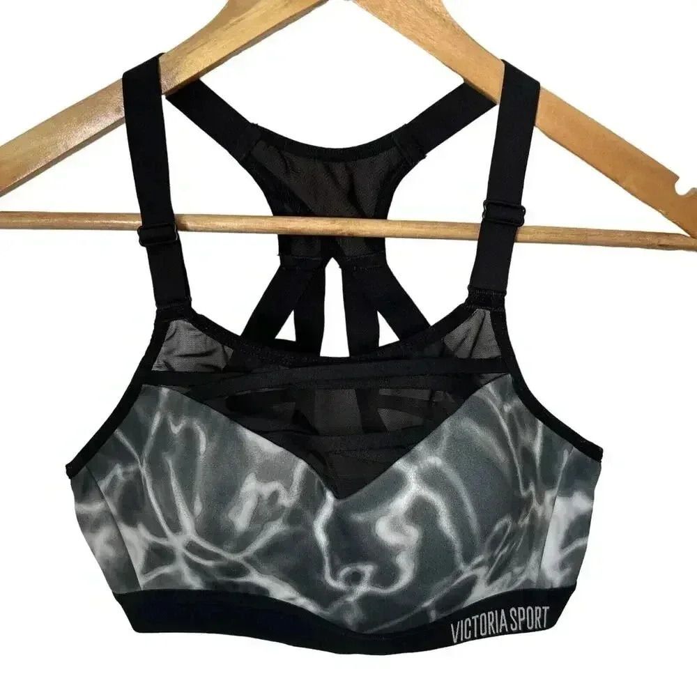 Victoria's Secret Strappy Tie Dye Incredible Lightweight Max Sports Bra Size 34B